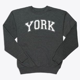 York Elementary School Varsity Arch Premium Crewneck Sweatshirt