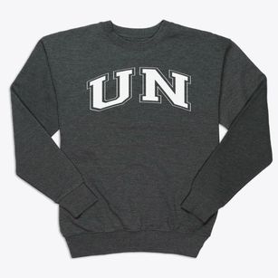 U N International School Varsity Arch Premium Crewneck Sweatshirt