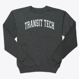 East Ny School Of Transit Technology Varsity Arch Premium Crewneck Sweatshirt
