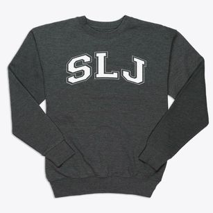 Urban Assembly School For Law And Justice Varsity Arch Premium Crewneck Sweatshirt