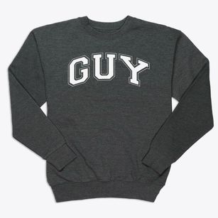 Guy School Varsity Arch Premium Crewneck Sweatshirt