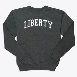 Liberty Christian School Varsity Arch Premium Crewneck Sweatshirt