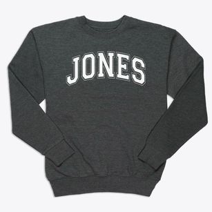 Jones Middle School Varsity Arch Premium Crewneck Sweatshirt