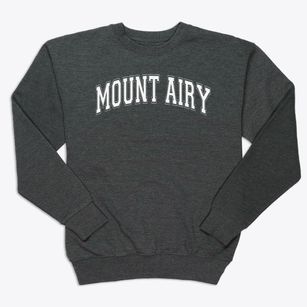 Mount Airy High School Varsity Arch Premium Crewneck Sweatshirt