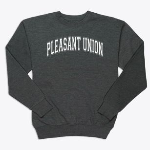 Pleasant Union Elementary School Varsity Arch Premium Crewneck Sweatshirt