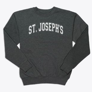 St. Josephs Raleigh Varsity Arch Premium Crewneck Sweatshirt