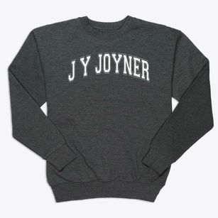 J Y Joyner Elementary School Varsity Arch Premium Crewneck Sweatshirt
