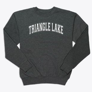 Triangle Lake Montessori School Varsity Arch Premium Crewneck Sweatshirt