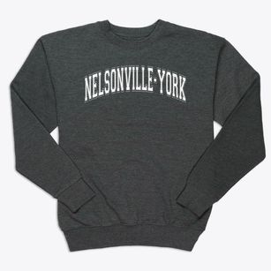 Nelsonville-york High School Varsity Arch Premium Crewneck Sweatshirt