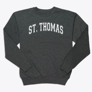 Saint Thomas Lutheran School Varsity Arch Premium Crewneck Sweatshirt