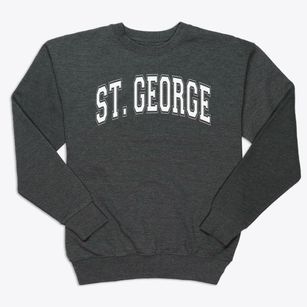 Saint George School Varsity Arch Premium Crewneck Sweatshirt