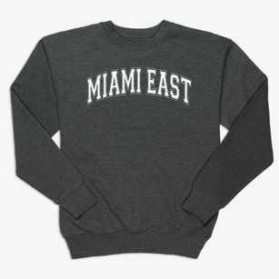 Miami East Junior High School Varsity Arch Premium Crewneck Sweatshirt