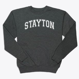 Stayton High School Varsity Arch Premium Crewneck Sweatshirt