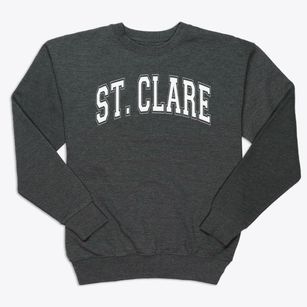 Saint Clare School Varsity Arch Premium Crewneck Sweatshirt