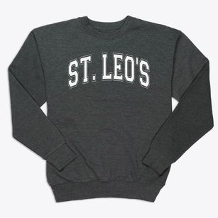 Saint Leo's School Varsity Arch Premium Crewneck Sweatshirt