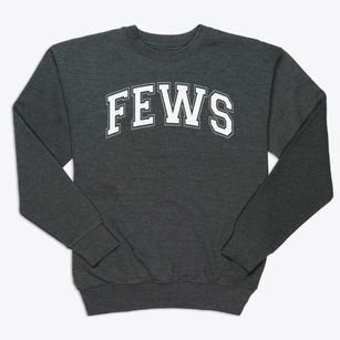 Fews Elementary School Varsity Arch Premium Crewneck Sweatshirt