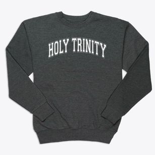 Holy Trinity Catholic School Varsity Arch Premium Crewneck Sweatshirt
