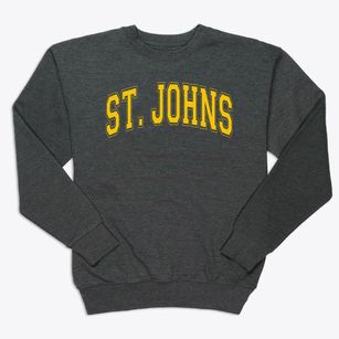 Saint Johns Lutheran School Varsity Arch Premium Crewneck Sweatshirt