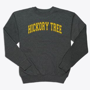 Hickory Tree Elementary School Varsity Arch Premium Crewneck Sweatshirt
