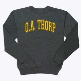 O.a. Thorp Scholastic Academy Varsity Arch Premium Crewneck Sweatshirt