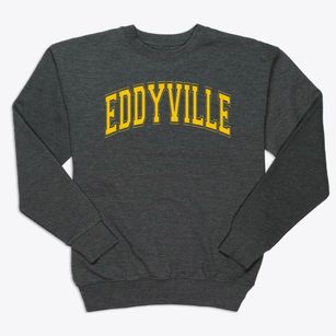 Eddyville Elementary School Varsity Arch Premium Crewneck Sweatshirt
