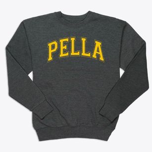Pella High School Varsity Arch Premium Crewneck Sweatshirt