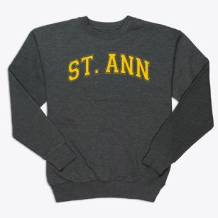 Saint Ann School Varsity Arch Premium Crewneck Sweatshirt