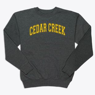 Cedar Creek High School Varsity Arch Premium Crewneck Sweatshirt
