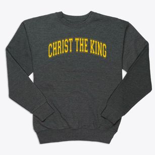 Christ The King School Varsity Arch Premium Crewneck Sweatshirt