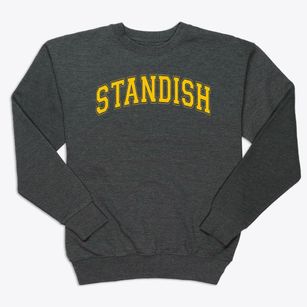 Standish Baptist Academy Varsity Arch Premium Crewneck Sweatshirt