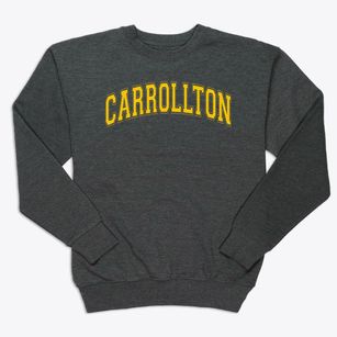 Carrollton Junior High School Varsity Arch Premium Crewneck Sweatshirt
