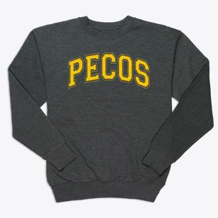 Pecos Elementary School Varsity Arch Premium Crewneck Sweatshirt