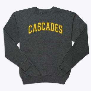 Cascades High School Varsity Arch Premium Crewneck Sweatshirt