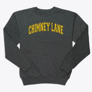 Chimney Lane Christian Academy Varsity Arch Premium Crewneck Sweatshirt