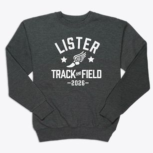 Lister Elementary Magnet School Track and Field Premium Crewneck Sweatshirt