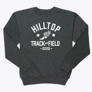 Hilltop Elementary School Track and Field Premium Crewneck Sweatshirt