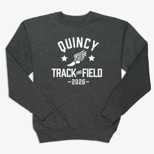 Quincy Elementary School Track and Field Premium Crewneck Sweatshirt