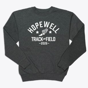 Hopewell Elementary School Track and Field Premium Crewneck Sweatshirt