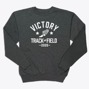 Victory Christian Academy Track and Field Premium Crewneck Sweatshirt