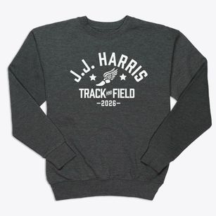 J.j. Harris Elementary School Track and Field Premium Crewneck Sweatshirt