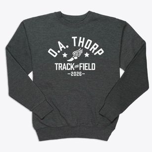 O.a. Thorp Scholastic Academy Track and Field Premium Crewneck Sweatshirt