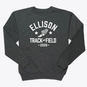 Cics Ralph Ellison High School Track and Field Premium Crewneck Sweatshirt