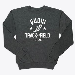 Quoin Middle School Track and Field Premium Crewneck Sweatshirt