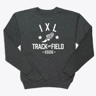I X L Elementary School Track and Field Premium Crewneck Sweatshirt