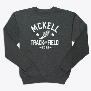 Mckell Middle School Track and Field Premium Crewneck Sweatshirt