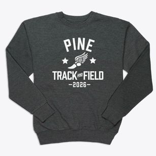 Pine High School Track and Field Premium Crewneck Sweatshirt