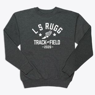 L S Rugg Elementary School Track and Field Premium Crewneck Sweatshirt