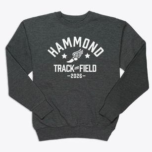 Hammond High School Track and Field Premium Crewneck Sweatshirt