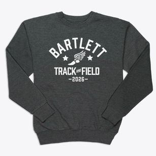 Bartlett High School Track and Field Premium Crewneck Sweatshirt