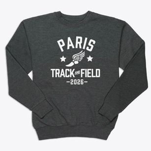 Paris Middle School Track and Field Premium Crewneck Sweatshirt